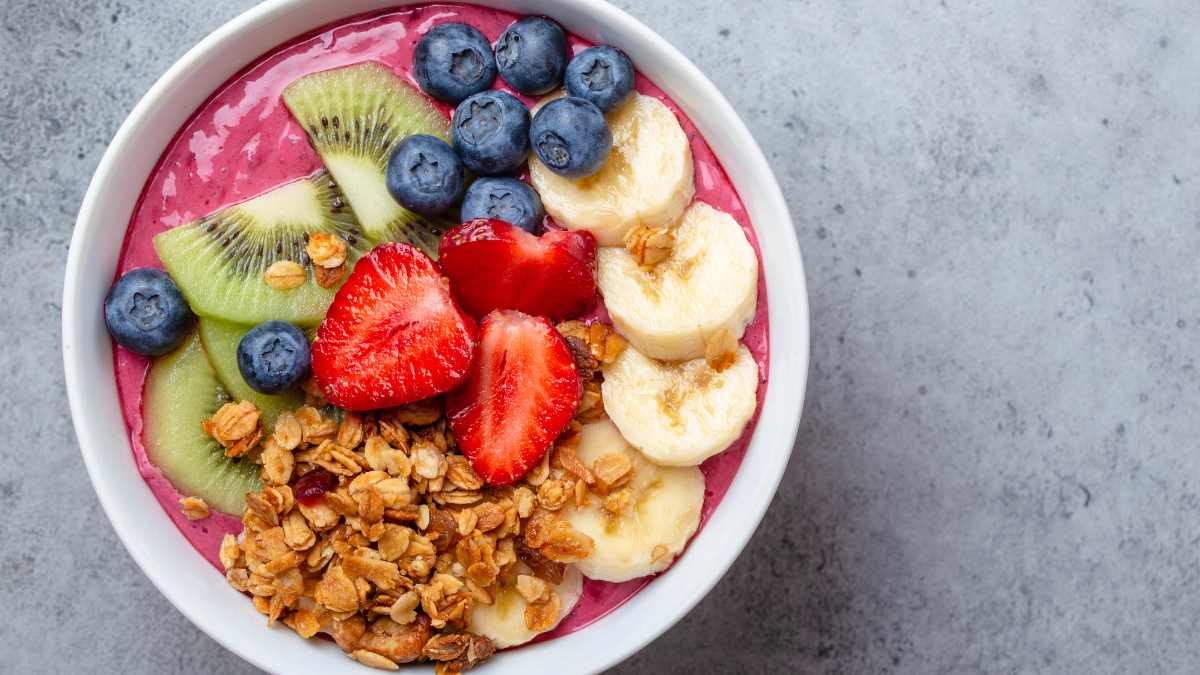 Receita de Smoothie Bowl